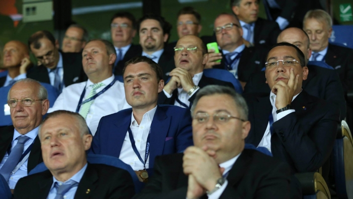 Ponta, la meci la Tbilisi