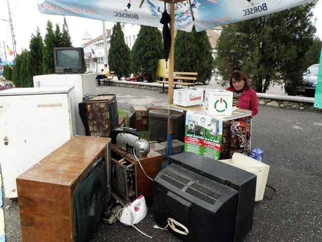 RoRec colectează deşeuri electrice la Turceni, Bumbeşti-Jiu şi Tismana