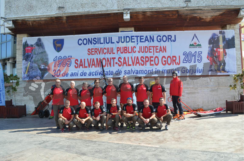 Salvamont Gorj a sărbătorit 30 de ani de activitate