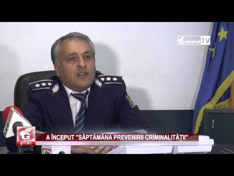 A ÎNCEPUT „SĂPTĂMÂNA PREVENIRII CRIMINALITĂȚII”