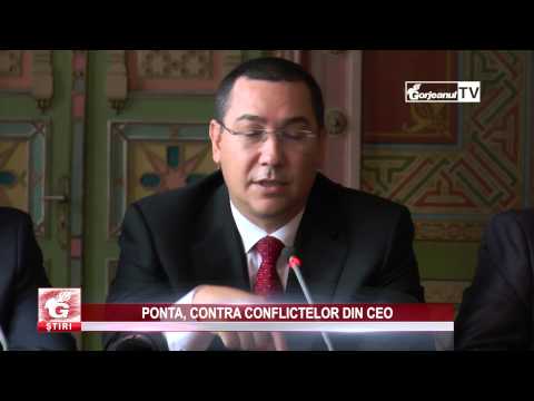PONTA, CONTRA CONFLICTELOR DIN CEO