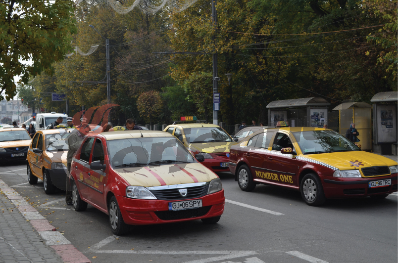 Numărul de taxiuri din Târgu-Jiu, redus în următorii ani