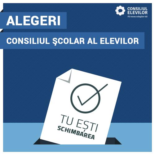 Începe campania electorală în unităţile de învăţământ