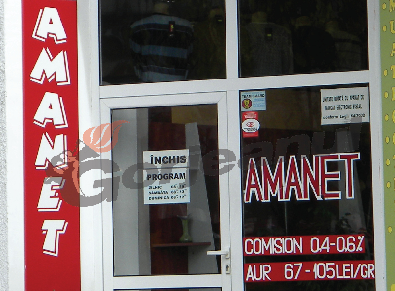 Consilier angajat pentru a verifica magazinele de bijuterii din Gorj