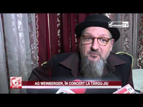 AG WEINBERGER, ÎN CONCERT LA TÂRGU-JIU
