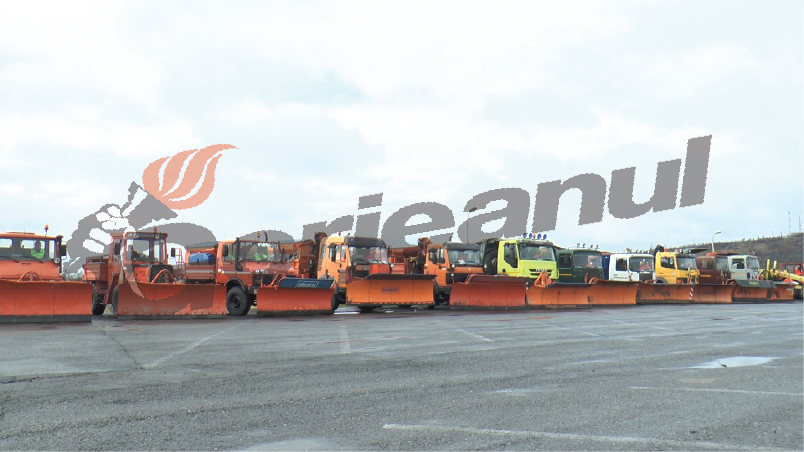 Autoritățile din Târgu Jiu, pregătite de deszăpezire