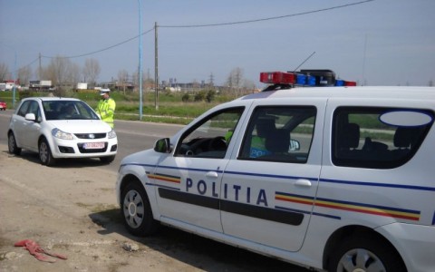 Peste 600 de sancţiuni contravenţionale, aplicate de poliţişti