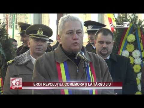 EROII REVOLUȚIEI, COMEMORAȚI LA TÂRGU JIU