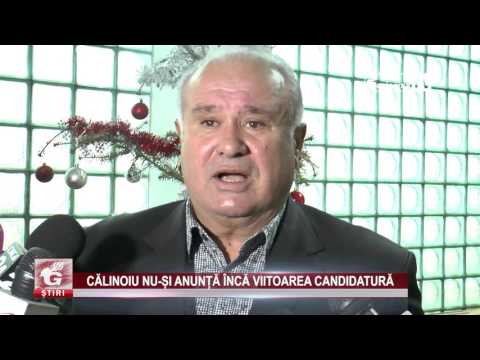 CĂLINOIU NU-ȘI ANUNȚĂ ÎNCĂ VIITOAREA CANDIDATURĂ
