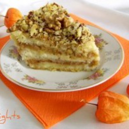 Prăjitură cu griş – de post