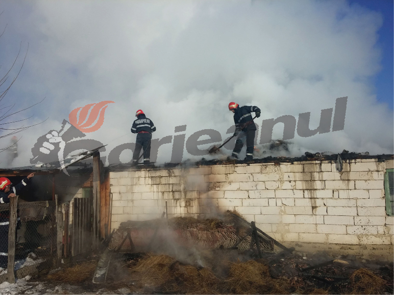 Incendiu la priveghi