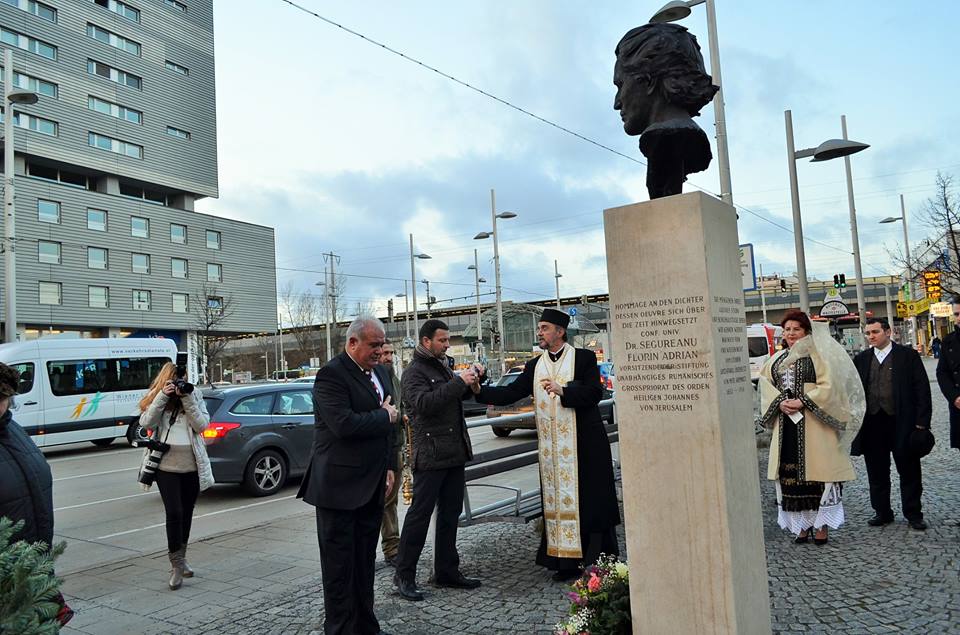 Ion Călinoiu l-a omagiat pe Eminescu la Viena