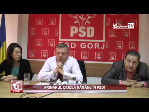 PRIMARUL CIOCEA RĂMÂNE ÎN PSD!