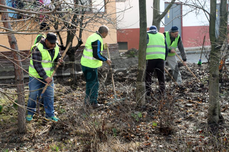 150 de asistaţi din Târgu-Jiu lucrează în folosul comunităţii