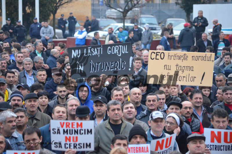 DEMISIA lui Ciobotărică, cerută de 3000 de gorjeni!