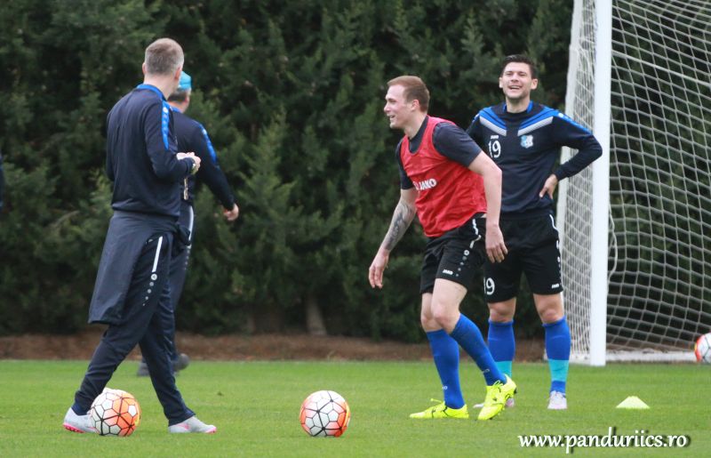 Trei antrenamente cu echipa pentru „internaționalii” Pandurilor