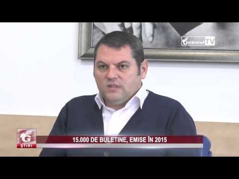 15.000 DE BULETINE, EMISE ÎN 2015