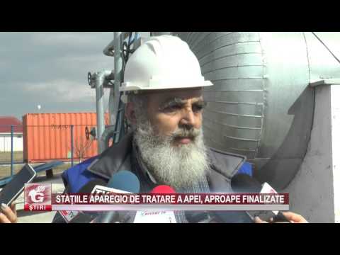 STAȚIILE APAREGIO DE TRATARE A APEI, APROAPE FINALIZATE