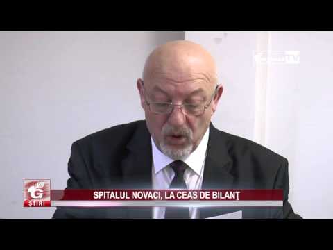 SPITALUL NOVACI, LA CEAS DE BILANŢ