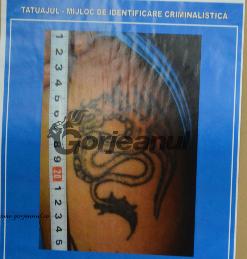 Tatuajul, un ajutor prețios în prinderea infractorilor