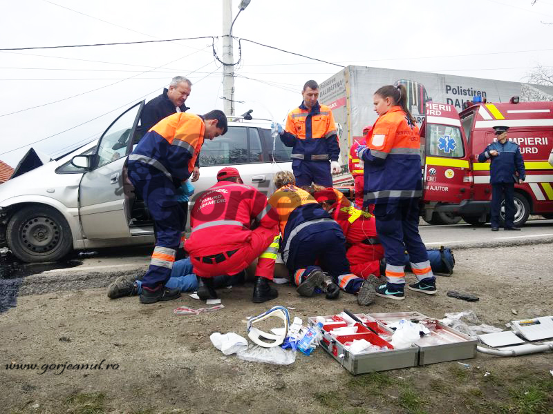 Accident mortal lângă sediul ISU Gorj