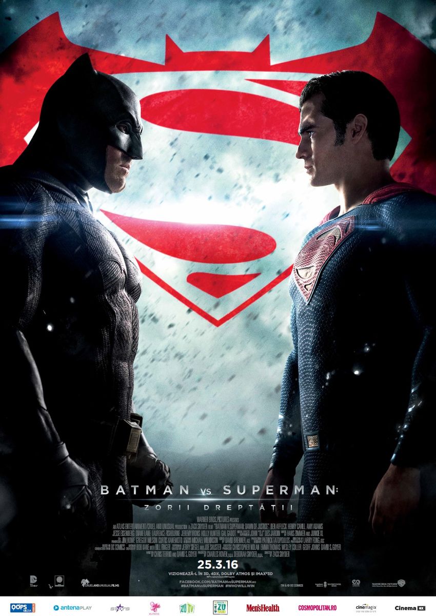 Batman V Superman: Dawn of Justice (2016) Batman vs. Superman: Zorii dreptății – 16:30(3D)