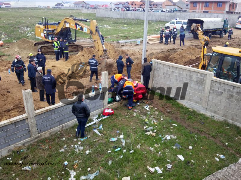 Gorjean mort pe un șantier la Drobeta Turnu Severin