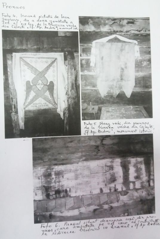 Biserica veche din Căleşti, monument istoric (II)