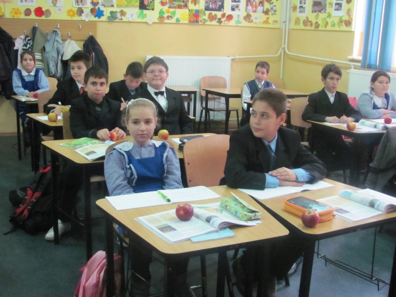 Firmă din Gorj, distribuitoare de mere pentru elevii din Vaslui