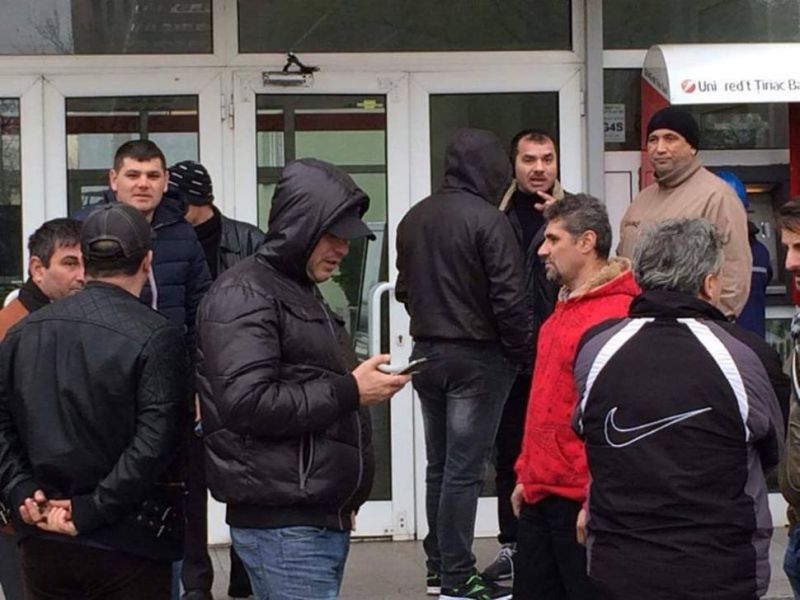 Protest spontan al Sindicatului Energia Rovinari