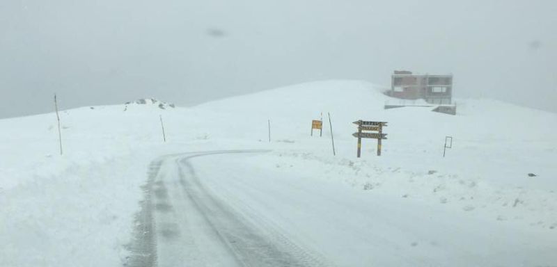 Iarnă în toată regula, la Rânca
