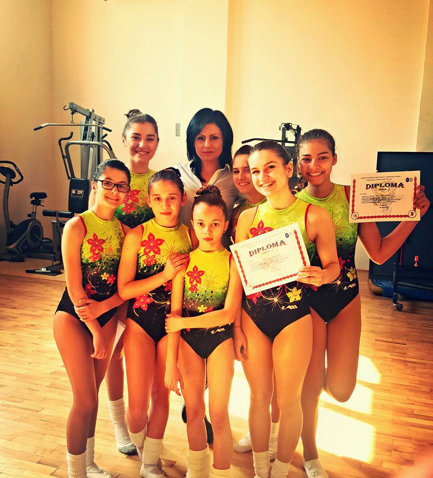 Gimnastică aerobică și dans la Târgu-Jiu