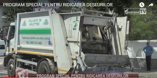 PROGRAM SPECIAL PENTRU RIDICAREA DEȘEURILOR