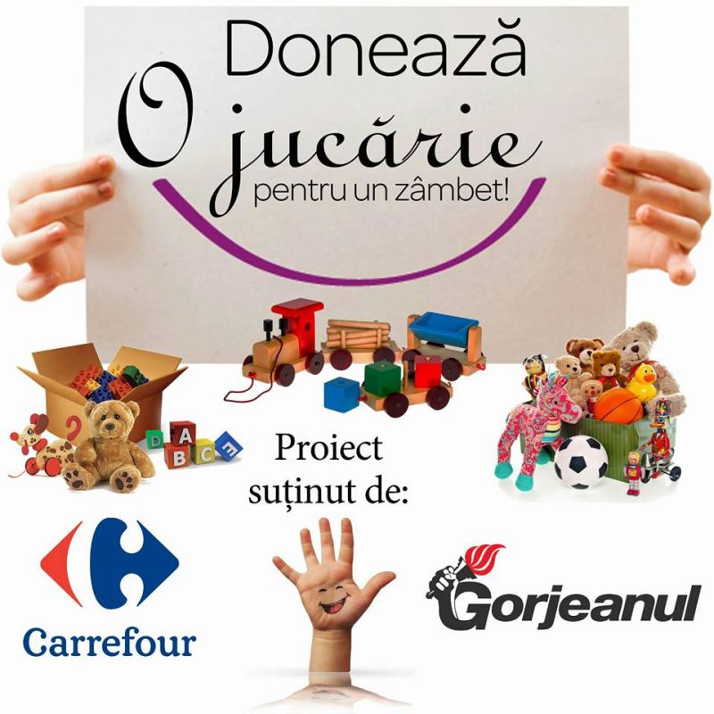 Carrefour Târgu-Jiu, în campania umanitară a Gorjeanul