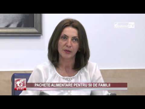 PACHETE ALIMENTARE PENTRU 50 DE FAMILII