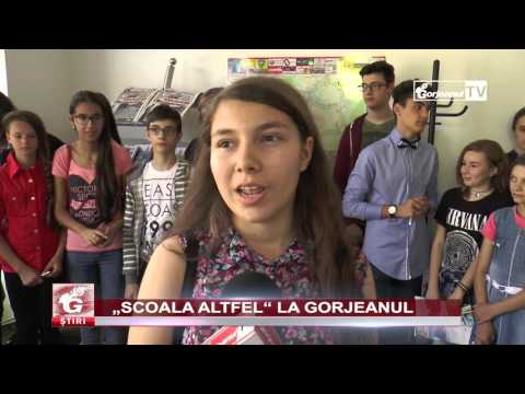 „SCOALA ALTFEL” LA GORJEANUL