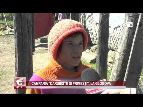CAMPANIA ”DĂRUIEȘTE ȘI PRIMEȘTI”, LA GLOGOVA