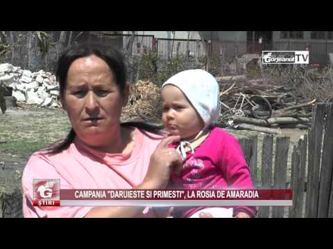 CAMPANIA ”DĂRUIEȘTE ȘI PRIMEȘTI”, LA ROȘIA DE AMARADIA