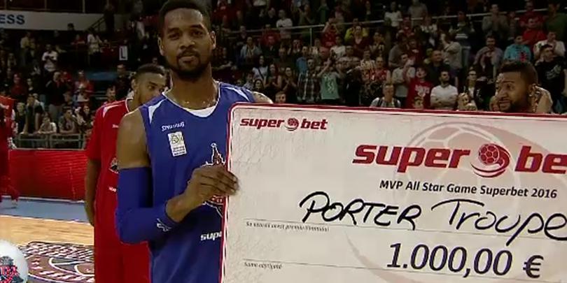 Porter Troupe, MVP la All Star Game 2016
