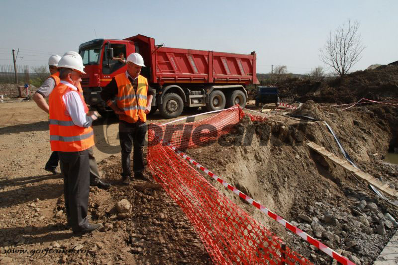 Cârciumaru, pe şantierul centurii ocolitoare a municipiului