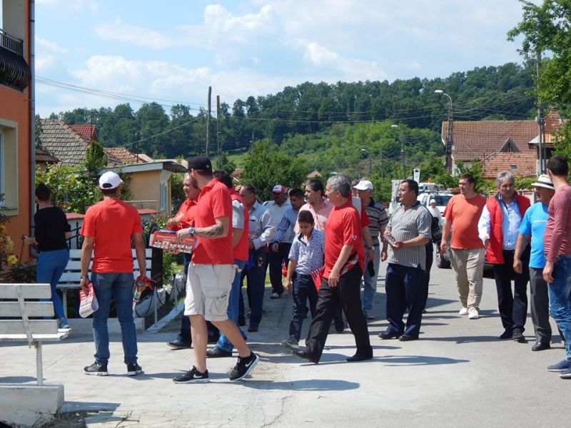 Cârstea și echipa de la județ, în campanie la Ceauru