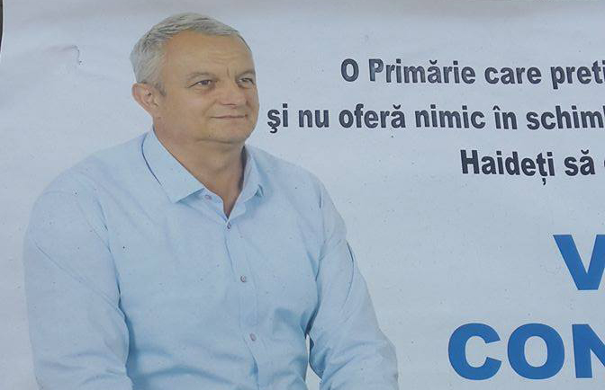 Polițiști și jandarmi, în obiectiv la Turcinești pentru mofturile unui candidat independent