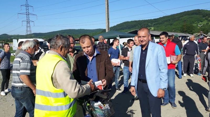 Campanie PSD în târgul de la Săulești