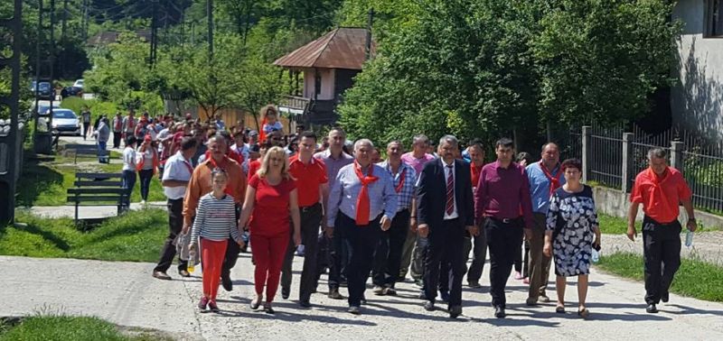 La Fărcășești / Ritmul campaniei PSD se menține la cote ridicate