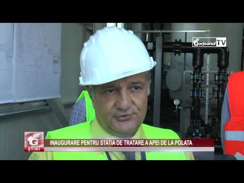 INAUGURARE PENTRU STAȚIA DE TRATARE A APEI DE LA POLATA