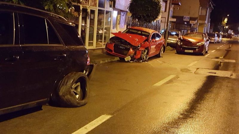 Accident spectaculos la Târgu-Jiu