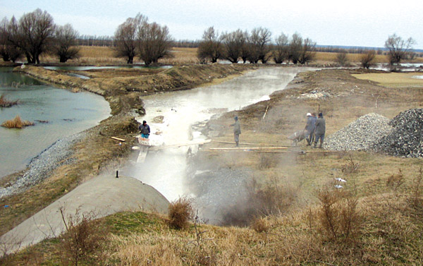 Gorjul are 7 zone contaminate şi 6 posibil contaminate