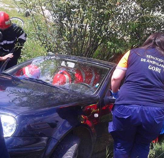 Accident cu două victime pe centură