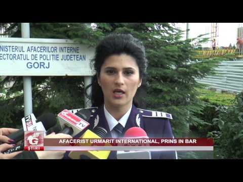 AFACERIST URMĂRIT INTERNAȚIONAL, PRINS ÎN BAR