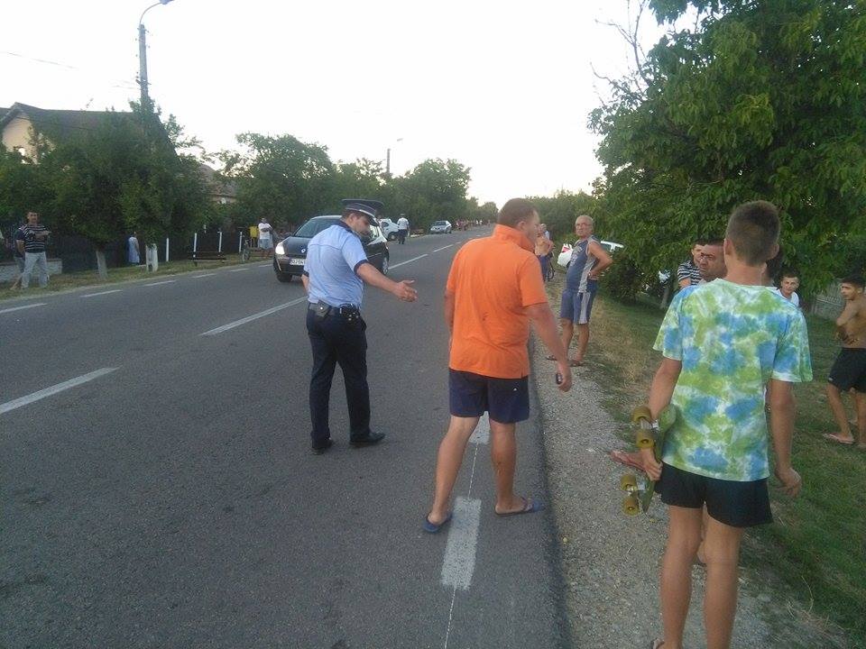 Inconștiență la volan! Accident spectaculos la Bălești